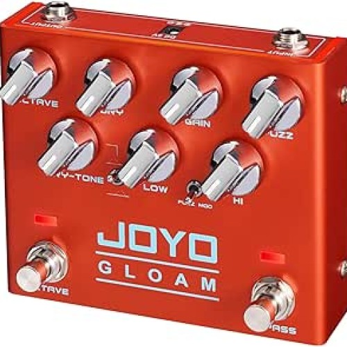 JOYO R-27 Gloam Bass Guitar Octave Fuzz Effect Pedal