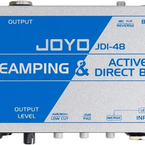 JOYO JDI-48 Passive Reamp Direct Box  DI BOX