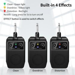 JOYO JA-05G Portable Guitar Plug Amplifier Built-in 4 Effects Bluetooth Plug and Play Mini Amp