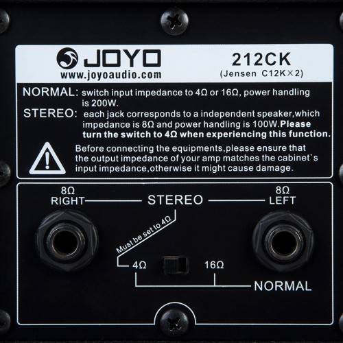 JOYO 212 cabinet CELESTION Vintage-30  - JOYO 212 cabinet CELESTION Order Guitar Cabinets Direct 