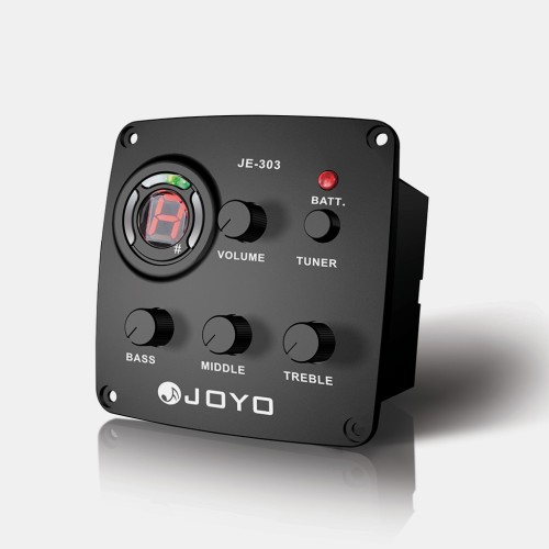 JOYO JE-303 Acoustic Guitar Pickup 3-Band EQ JOYO JE-303 Acoustic Guitar Pickup 3-Band EQ