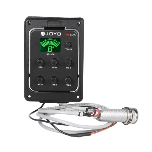 JOYO Je-306 Acoustic Guitar Pickup 5 Band Preamp Eq JOYO Je-306 Acoustic Guitar Pickup 5 Band Preamp Eq