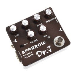 Dr.J D-53 Sparrow Bass Di Xlr And Drive Effect Pedal