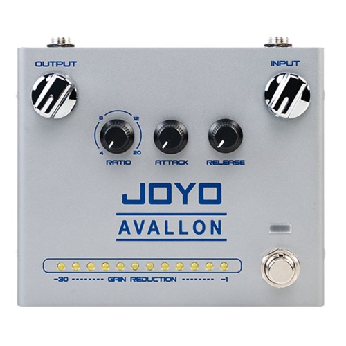 JOYO AVALLON Compressor Guitar Effect Pedal - LED Gain Decay Indicator R-19 JOYO AVALLON Compressor Guitar Effect Pedal - LED Gain Decay Indicator R-19