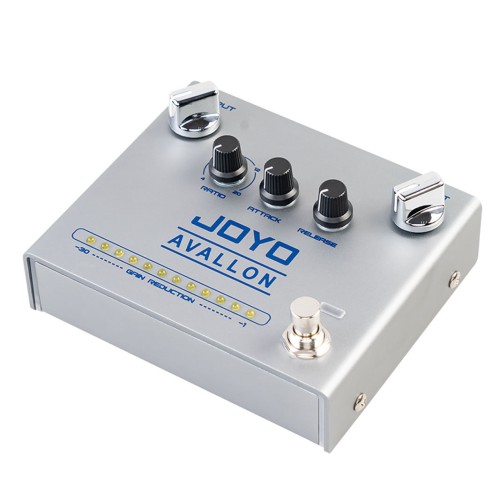 JOYO AVALLON Compressor Guitar Effect Pedal - LED Gain Decay Indicator R-19 JOYO AVALLON Compressor Guitar Effect Pedal - LED Gain Decay Indicator R-19