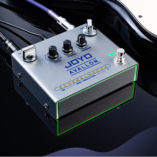 JOYO AVALLON Compressor Guitar Effect Pedal - LED Gain Decay Indicator R-19 JOYO AVALLON Compressor Guitar Effect Pedal - LED Gain Decay Indicator R-19