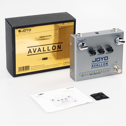 JOYO AVALLON Compressor Guitar Effect Pedal - LED Gain Decay Indicator R-19  - JOYO AVALLON R-19 Order Series 4 - Revolution Direct 