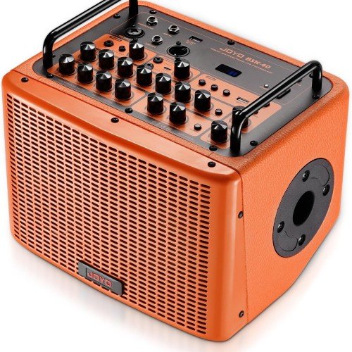 JOYO 40W Acoustic Amplifier Rechargeable Bluetooth Combo Guitar Amp – BSK-40 Orange