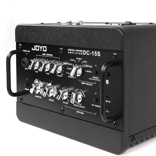 JOYO Dc-15 S Guitar Amplifier With Multi Fx, Looper, Bluetooth, Footswitch & Drums