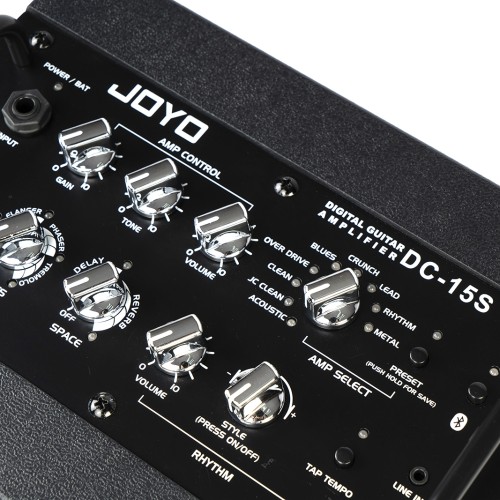 JOYO Dc-15 S Guitar Amplifier With Multi Fx, Looper, Bluetooth, Footswitch & Drums