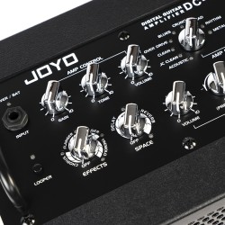 JOYO Dc-15 S Guitar Amplifier With Multi Fx, Looper, Bluetooth, Footswitch & Drums