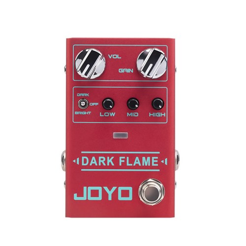 JOYO Dark Flame Distortion Guitar Effect Pedal R-17  - JOYO Dark Flame Order Series 4 - Revolution Direct 