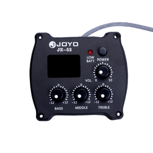 JOYO Eq Je-52 Guitar Pre Amp Pickup Eq Tuner Piezo Pick-Up Balanced Output