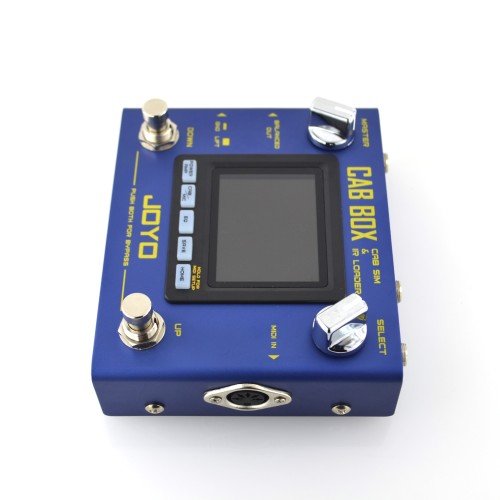 JOYO Cab Box Guitar Cabinet Simulator Effect Pedal IR Loader R-08