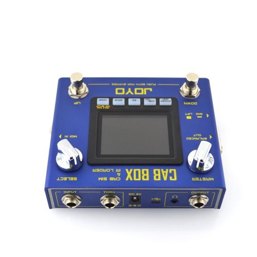JOYO Cab Box Guitar Cabinet Simulator Effect Pedal IR Loader R-08