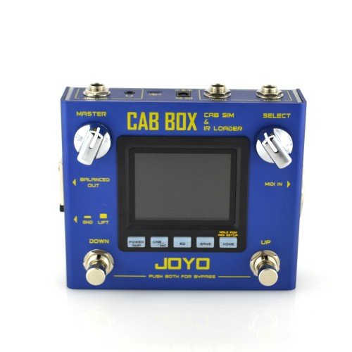 JOYO Cab Box Guitar Cabinet Simulator Effect Pedal IR Loader R-08
