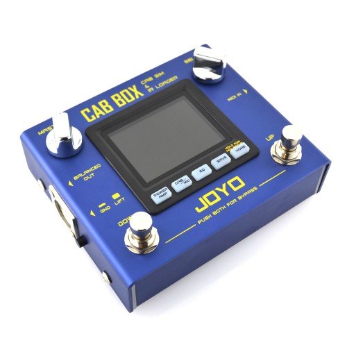 JOYO Cab Box Guitar Cabinet Simulator Effect Pedal IR Loader R-08