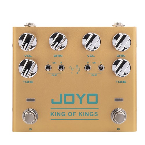 JOYO King of Kings Dual Channel Tone Guitar Pedal R-20  - JOYO King of Kings R-20 Order Series 4 - Revolution Direct 