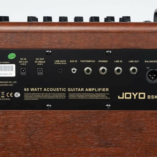 JOYO Bsk 60 W Acoustic Guitar Amplifier JOYO Bsk 60 W Acoustic Guitar Amplifier