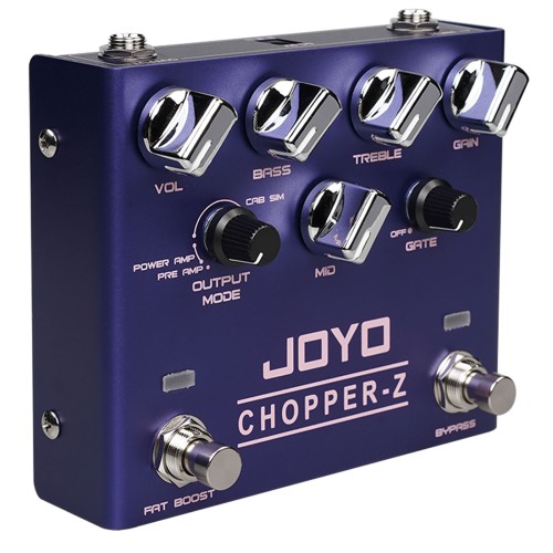 JOYO Chopper-Z High Gain Amp Simulation Guitar Effect Pedal Cab Sim  - chopper Z Order Series 4 - Revolution Direct 