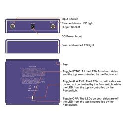  JOYO Chopper-Z High Gain Amp Simulation Guitar Effect Pedal Cab Simulator