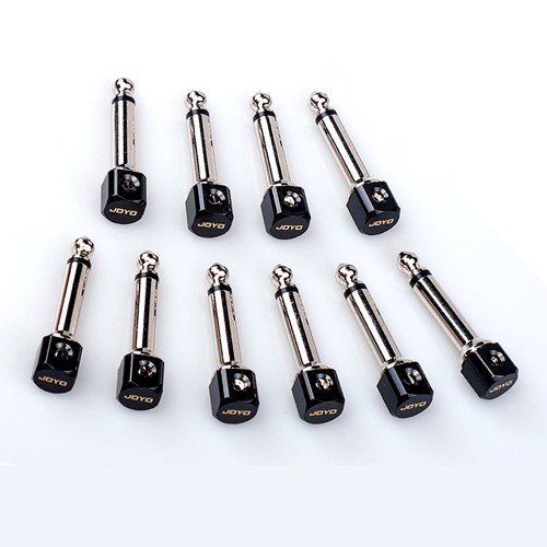 JOYO Cm-15 Solder Free Patch Cable Kit With Tools 10 X 6.35Mm Copper Ts (Mono) Connectors JOYO Cm-15 Solder Free Patch Cable Kit With Tools 10 X 6.35Mm Copper Ts (Mono) Connectors