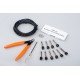 JOYO Cm-15 Solder Free Patch Cable Kit With Tools 10 X 6.35Mm Copper Ts (Mono) Connectors JOYO Cm-15 Solder Free Patch Cable Kit With Tools 10 X 6.35Mm Copper Ts (Mono) Connectors