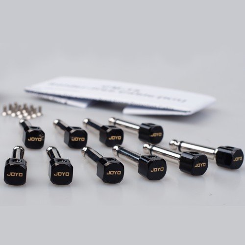 JOYO Cm-15 Solder Free Patch Cable Kit With Tools 10 X 6.35Mm Copper Ts (Mono) Connectors JOYO Cm-15 Solder Free Patch Cable Kit With Tools 10 X 6.35Mm Copper Ts (Mono) Connectors