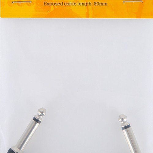 Solder Free Guitar Patch Cable 80Mm 6.35Mm Trs For Guitar Effect Pedal Solder Free Guitar Patch Cable 80Mm 6.35Mm Trs For Guitar Effect Pedal