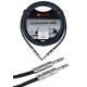 JOYO Cm-03 6.3 Mm Male To 6.3 Mm Male Plug Shielded Stereo Cable, 15Ft Length JOYO Cm-03 6.3 Mm Male To 6.3 Mm Male Plug Shielded Stereo Cable, 15Ft Length