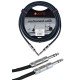 JOYO Cm-03 6.3 Mm Male To 6.3 Mm Male Plug Shielded Stereo Cable, 15Ft Length