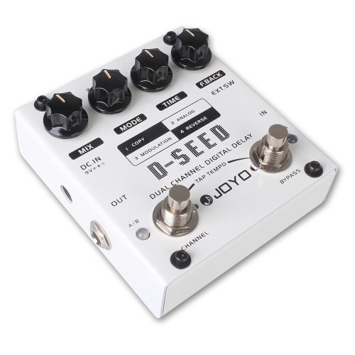 JOYO D Seed Dual Channel Digital Delay Guitar Effect Pedal JOYO D Seed Dual Channel Digital Delay Guitar Effect Pedal