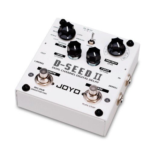 JOYO D seed II 2 Stereo Delay Guitar Effect Pedal - 8 Modes Tap Tempo Memory JOYO D seed II 2 Stereo Delay Guitar Effect Pedal - 8 Modes Tap Tempo Memory