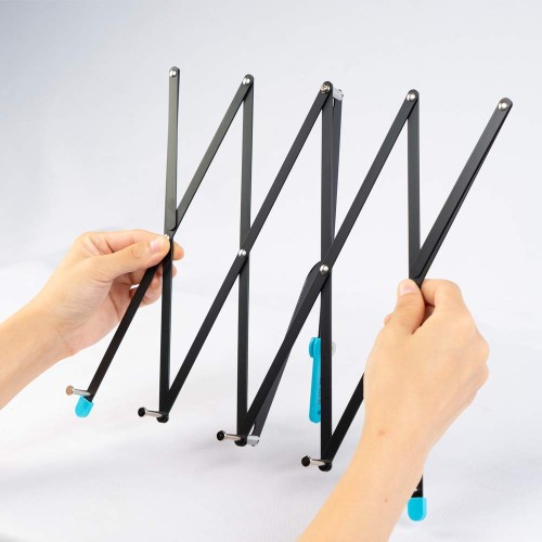 Desktop Sheet Music Book Stand - Telescopic Portable by Guitto Gss-02 Desktop Sheet Music Book Stand - Telescopic Portable by Guitto Gss-02