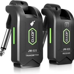 JOYO 5.8GHz JW-02S Wireless Guitar System – Low Latency Digital Transmitter & Receiver