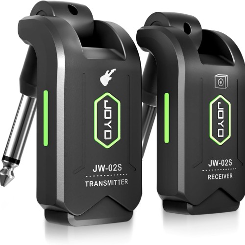 JOYO 5.8GHz JW-02S Wireless Guitar System – Low Latency Digital Transmitter & Receiver JOYO 5.8GHz JW-02S Wireless Guitar System – Low Latency Digital Transmitter & Receiver