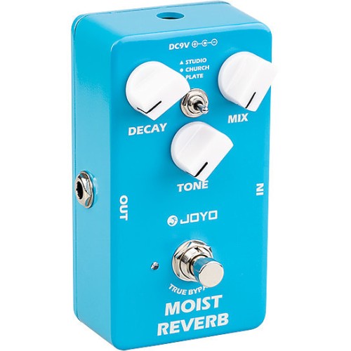 JOYO JF-20 Moist Reverb Guitar Effect Pedal - Studio, Church and Plate