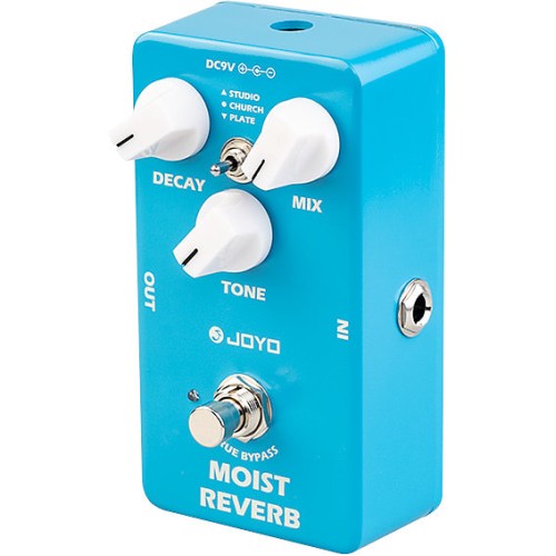 JOYO JF-20 Moist Reverb Guitar Effect Pedal - Studio, Church and Plate