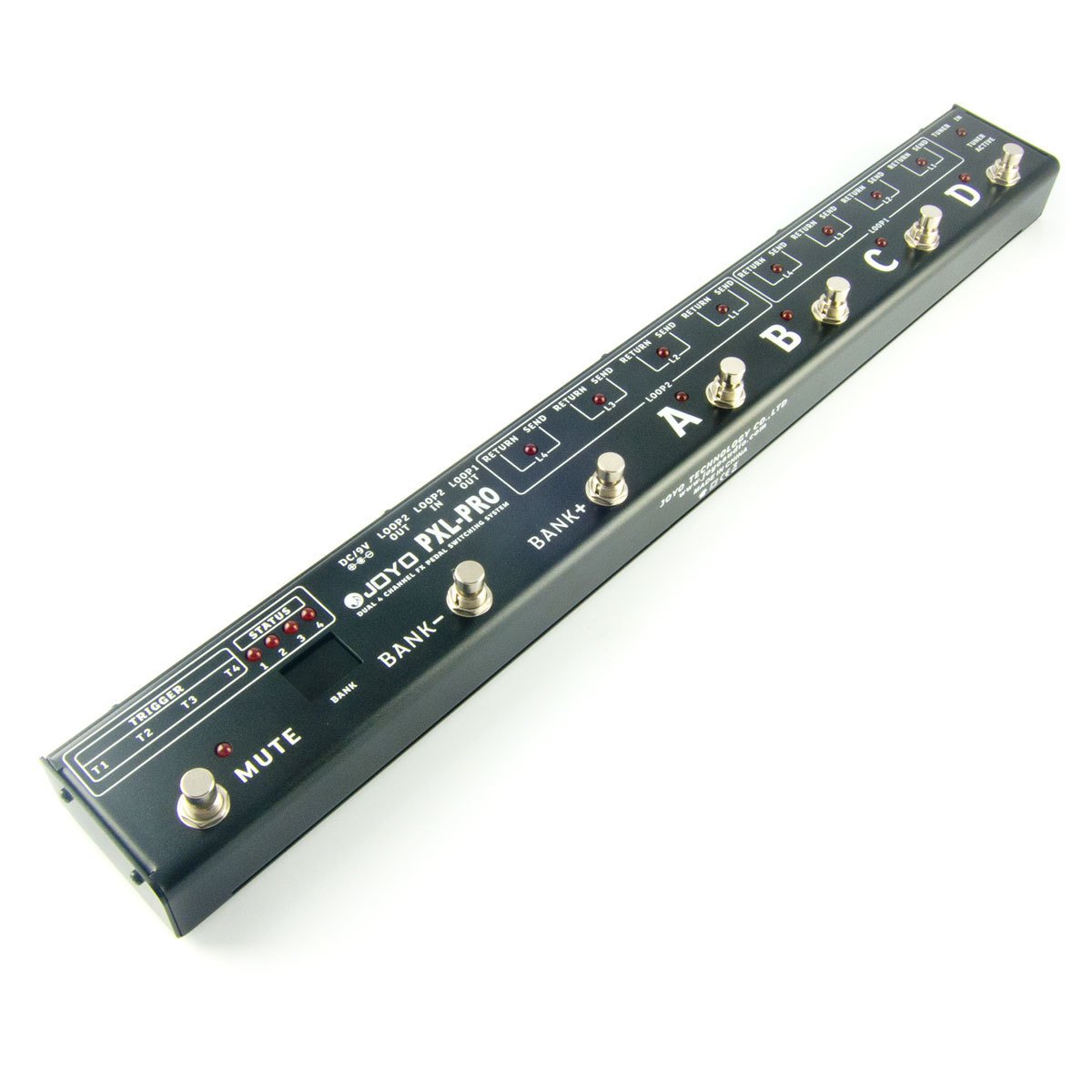 Pedal Controllers : JOYO PXL Pro Effect Pedal Loop Controller