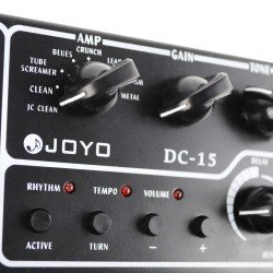 JOYO Dc-15 15W Digital Guitar Amplifier With Delay Reverb Effect 36 Pattern Drum 