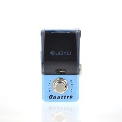 JOYO Jf-318 Quattro Delay 4 Mode Guitar Effects Pedal - Digital Analog Modulation Filter Ironman 