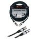 JOYO Cm-07 Xlr Female To Xlr Male Plug Shielded Xlr Cable, 15Ft Length JOYO Cm-07 Xlr Female To Xlr Male Plug Shielded Xlr Cable, 15Ft Length
