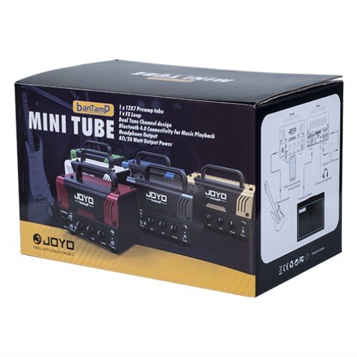JOYO Atomic Bantamp Guitar Amp Head 20W 2 Channel Bluetooth Tube Hybrid JOYO Atomic Bantamp Guitar Amp Head 20W 2 Channel Bluetooth Tube Hybrid