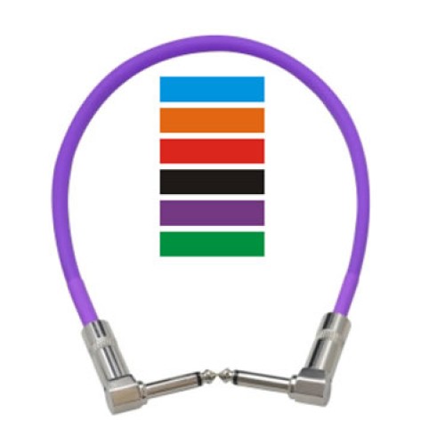 JOYO Cm-05 Guitar Patch Cable Shielded 36Cm (Pack Of 6) JOYO Cm-05 Guitar Patch Cable Shielded 36Cm (Pack Of 6)