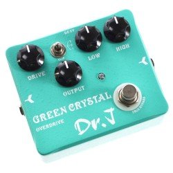 Dr.J D-50 Green Crystal Overdrive Guitar Effects Pedal