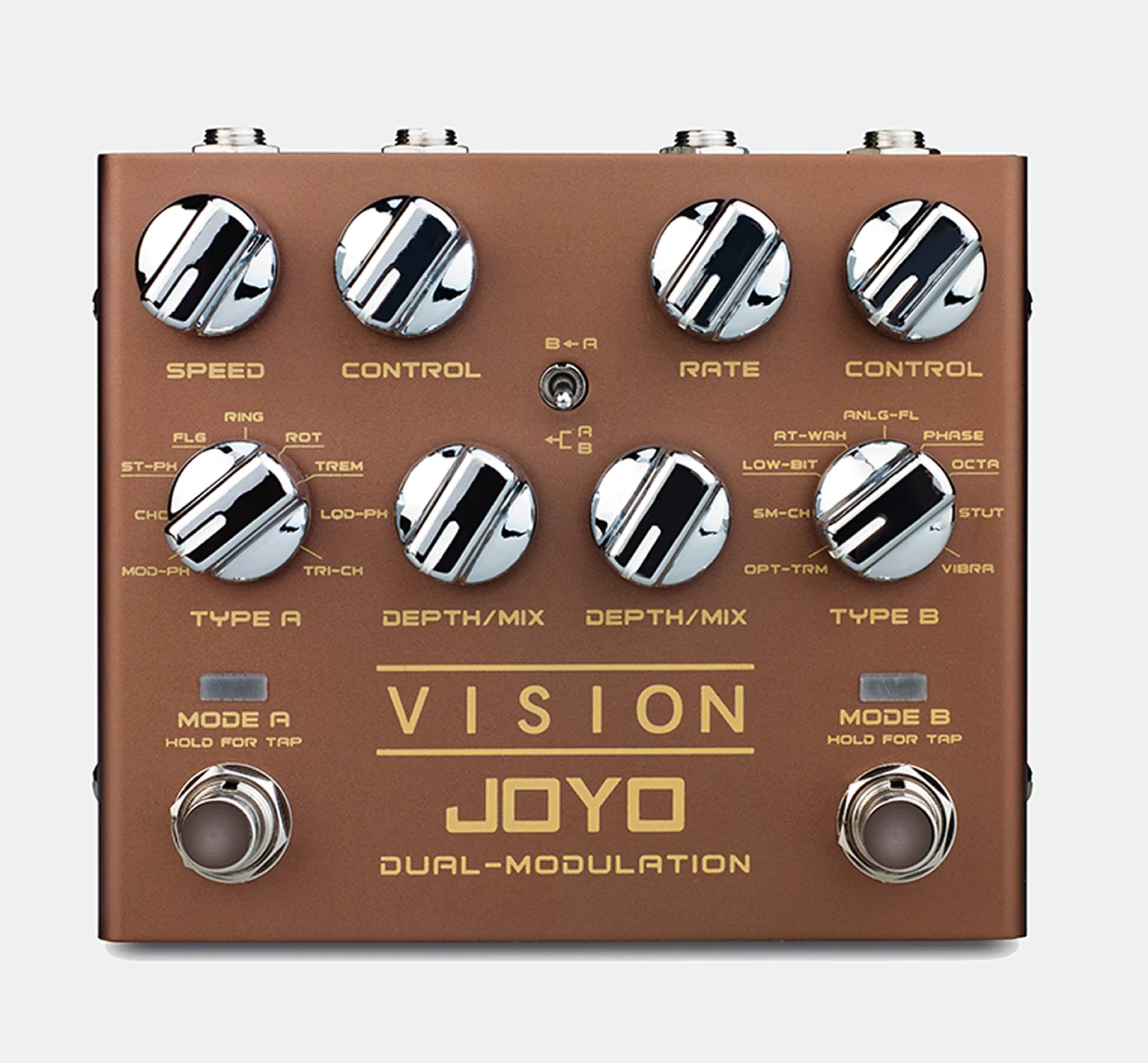 JOYO VISION DUAL-MODULATION ギターエフェクター JOYO Vision Dual Channel Stereo Modulation Guitar Effect