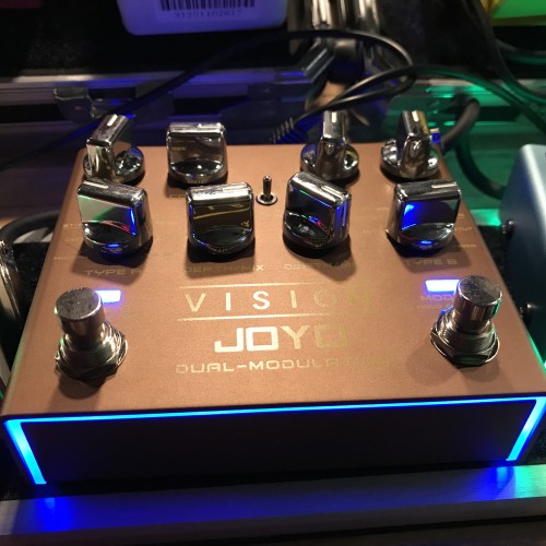 JOYO Vision Dual Channel Stereo Modulation Guitar Effect Pedal R-09  - R-09 Joyo Vision Modulation Order Phaser Effects Direct 