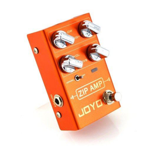 JOYO Zip Amp Overdrive Compression Guitar Effect Pedal - R-04 Revolution Series