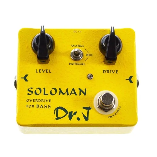 Dr.J D-52 Soloman Bass Overdrive Effect Pedal Dr.J D-52 Soloman Bass Overdrive Effect Pedal