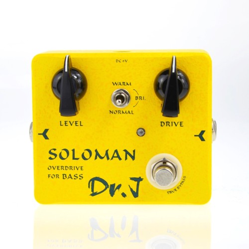 Dr.J D-52 Soloman Bass Overdrive Effect Pedal